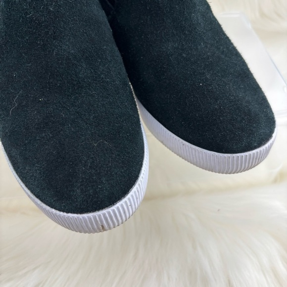 Sorel Black Ankle Suede Wedges Boots size 6.5 Woman - Picture 6 of 10